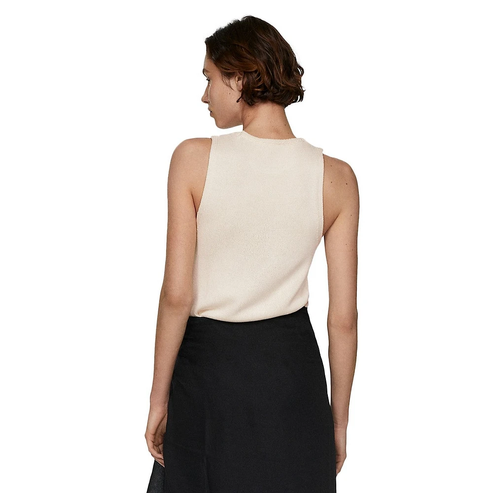 Eliot Sleeveless Knit Top