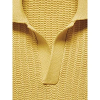 Nomad Braided-Knit Polo Shirt