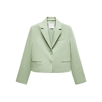 Cropped Blazer