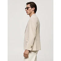 Verner Slim-Fit Cotton-Blend Blazer