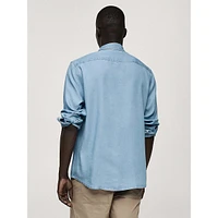 Tencel Chambray Pocket Shirt