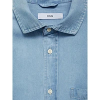 Tencel Chambray Pocket Shirt