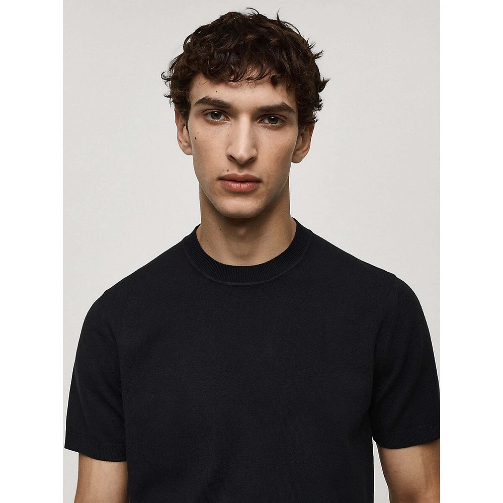 Arraona Rib-Trim T-Shirt