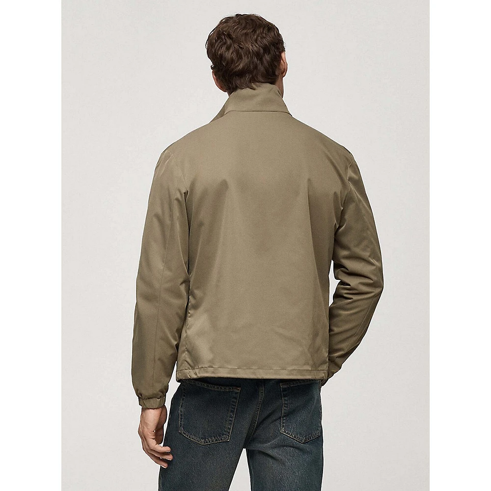 Teo Water-Repellent Zip Jacket