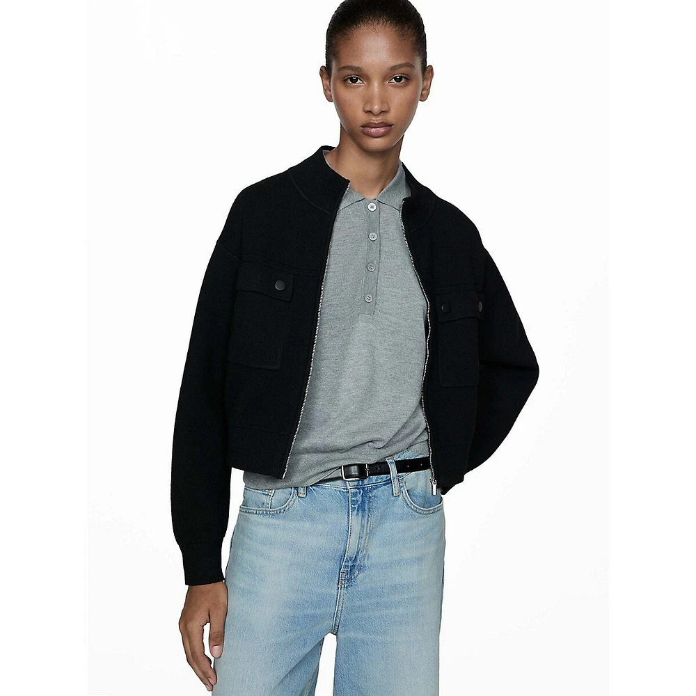 Cazadora Cropped Jacket