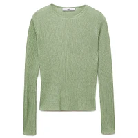 Isotopo Fitted Rib-Knit Sweater