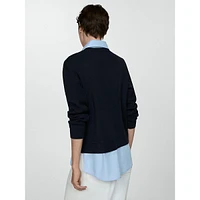 Fede Layered Shirt Sweater