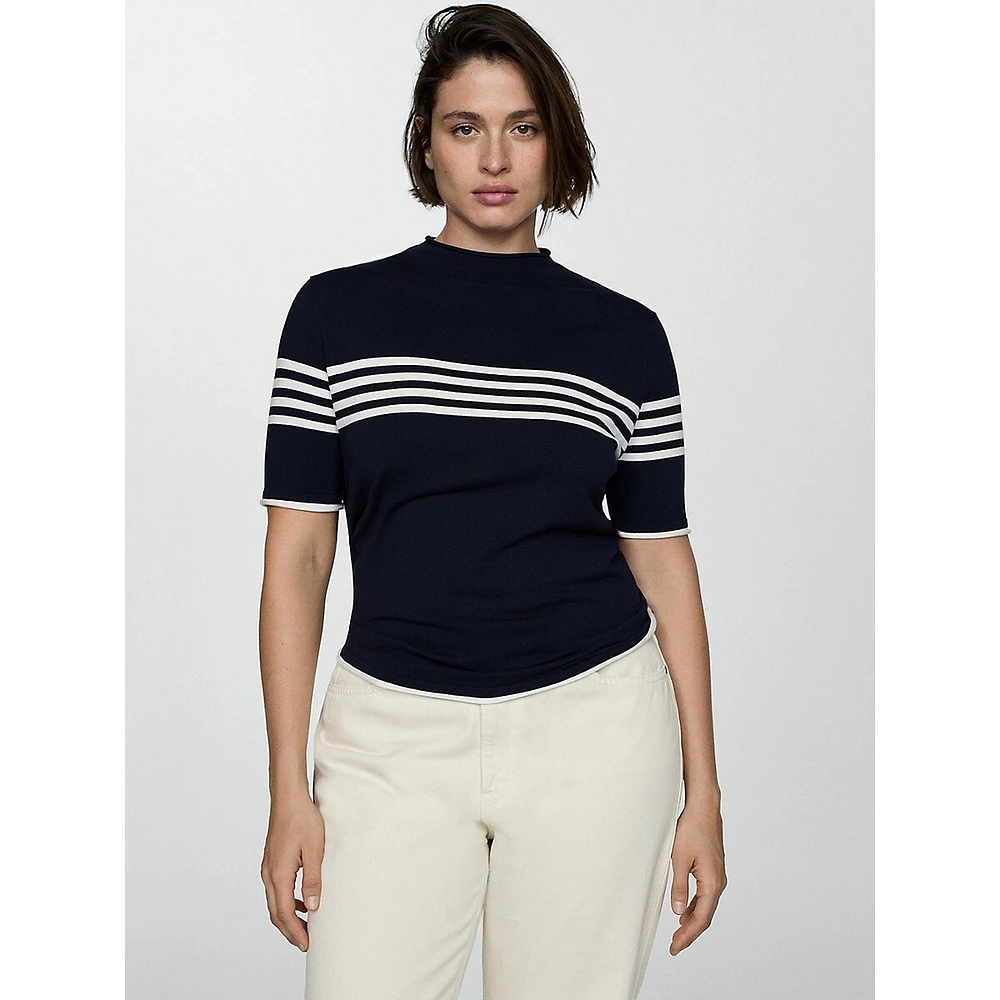 Almibar Short-Sleeve Sweater