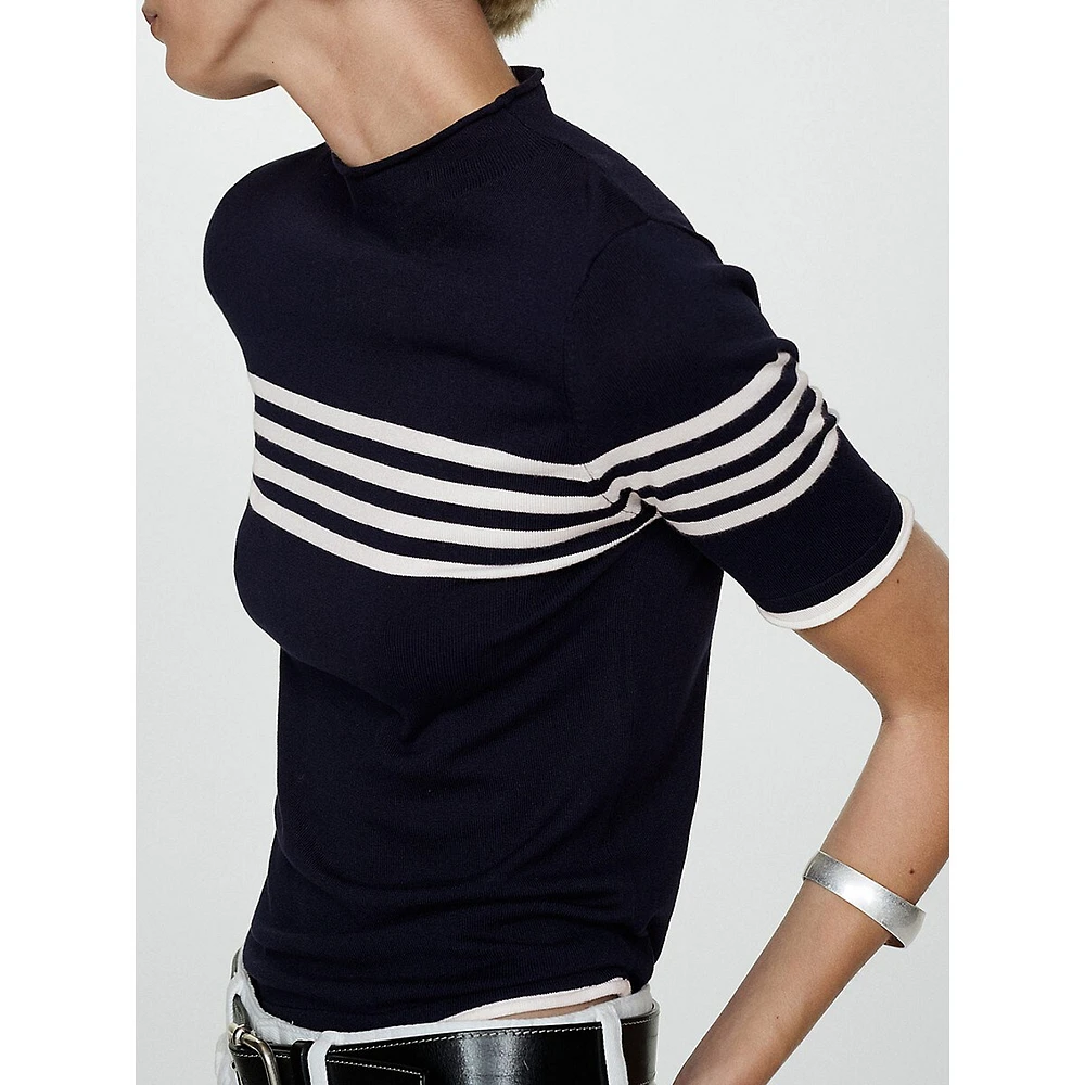 Almibar Short-Sleeve Sweater