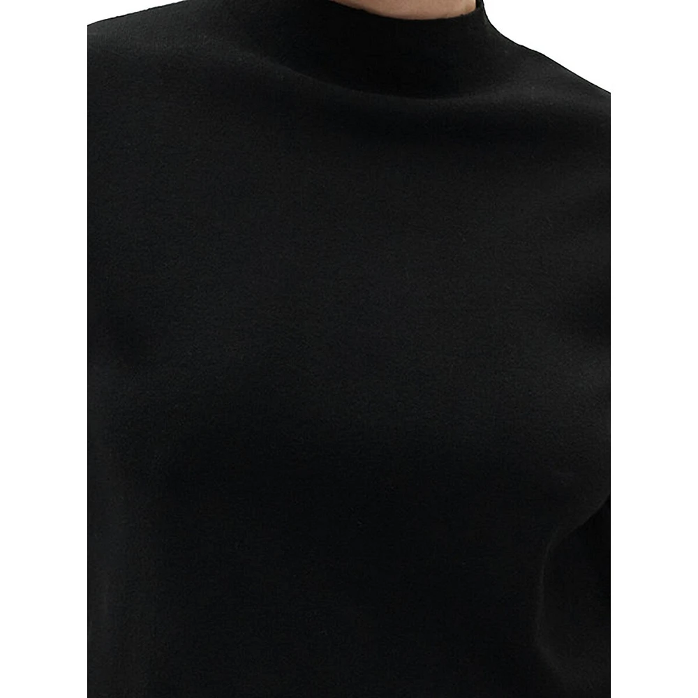 Chimneyb Fine-Knit High-Neck Sweater