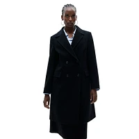 Dali Wool-Blend Double-Breasted Coat