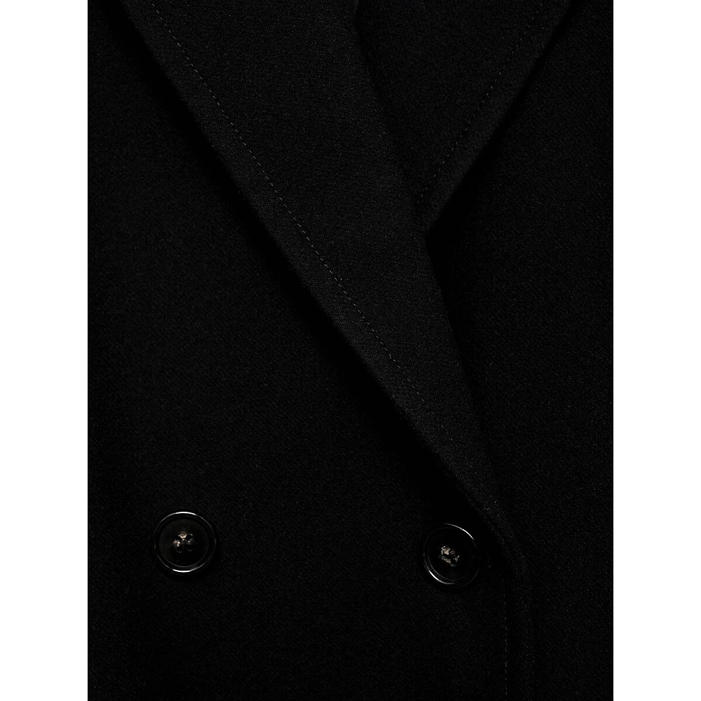 Dali Wool-Blend Double-Breasted Coat