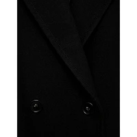 Dali Wool-Blend Double-Breasted Coat