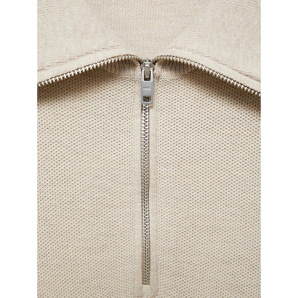 Tenp Quarter-Zip Polo Sweater