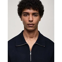 Tenp Quarter-Zip Polo Sweater