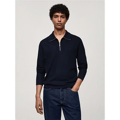 Tenp Quarter-Zip Polo Sweater