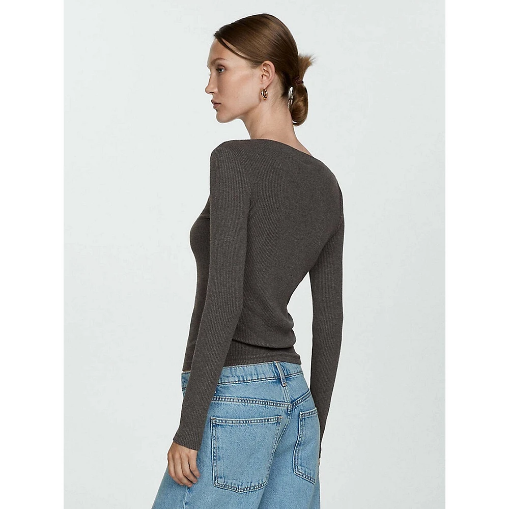 Lilobar Boat-Neck Sweater