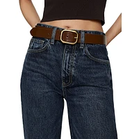 Cecilia Straight-Fit High-Rise Jeans