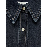 Rodeo Chest-Pocket Denim Shirt