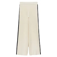 Como Wide-Leg Knit Pants