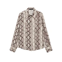 Serpi Snake-Print Shirt