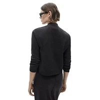 Tenacio Fine-Knit Mockneck Sweater