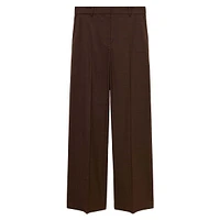 Charles Straight-Leg Plaid Dress Pants