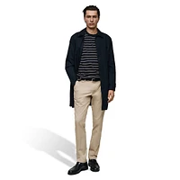 Barna Slim-Fit Stretch-Cotton Pants