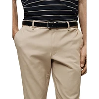 Barna Slim-Fit Stretch-Cotton Pants
