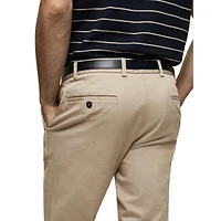 Barna Slim-Fit Stretch-Cotton Pants