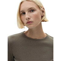 Liloca Rib-Knit Crewneck Sweater