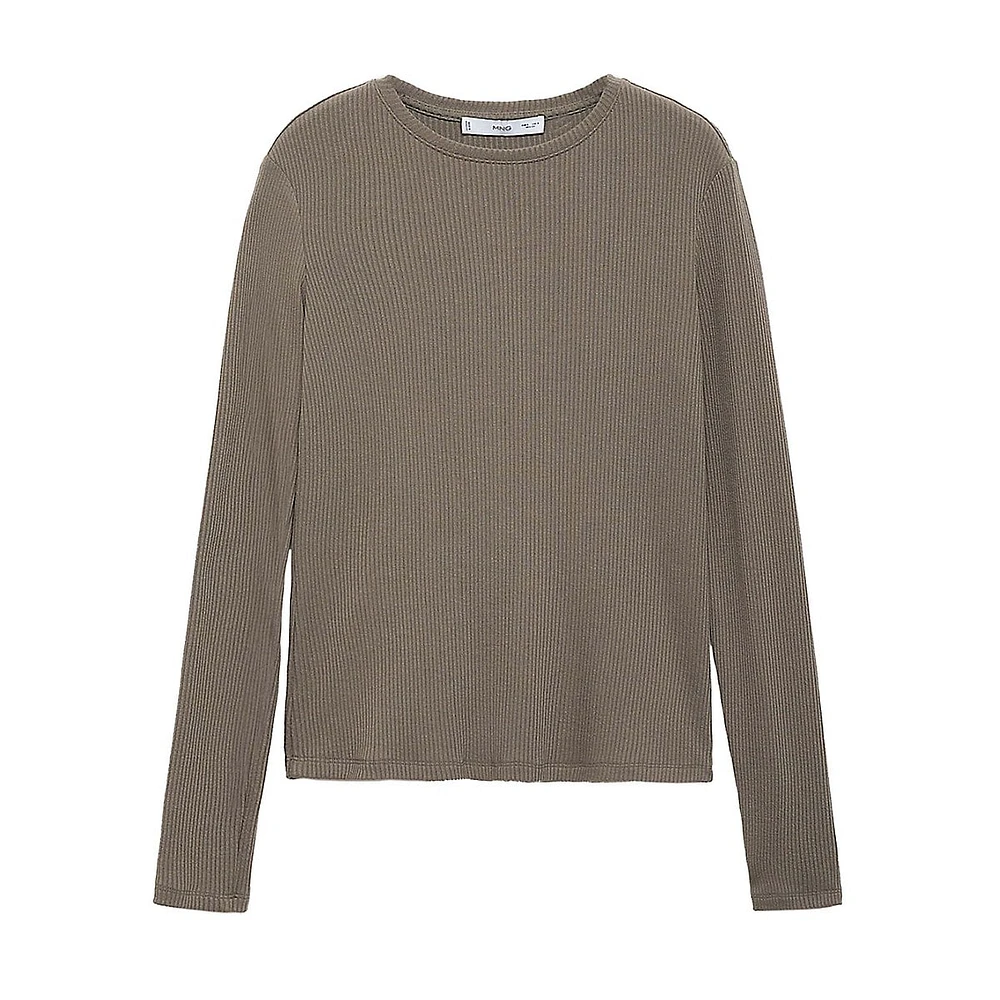 Liloca Rib-Knit Crewneck Sweater