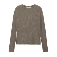 Liloca Rib-Knit Crewneck Sweater