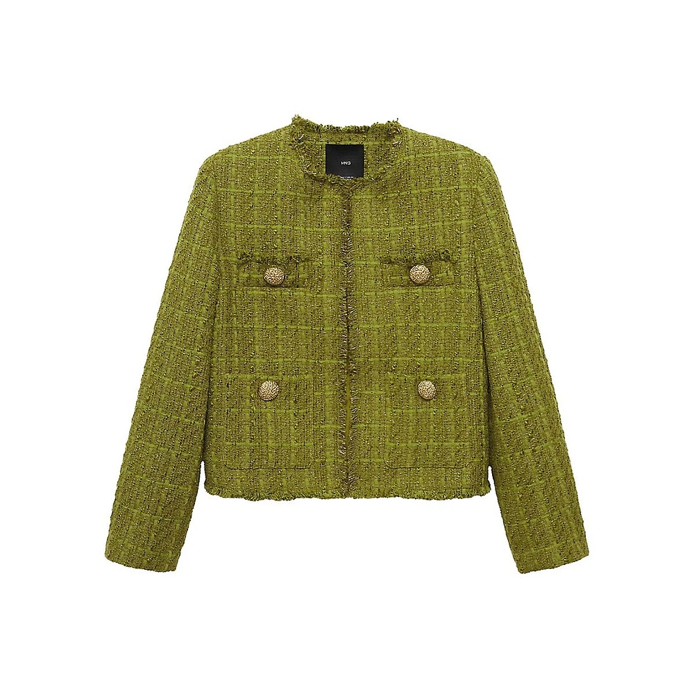 Tina Cropped Tweed Jacket