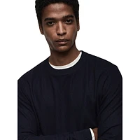 Ten Microstructured Cotton Sweater