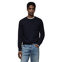 Ten Microstructured Cotton Sweater