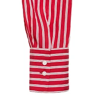 Nina Striped Button-Up Shirt