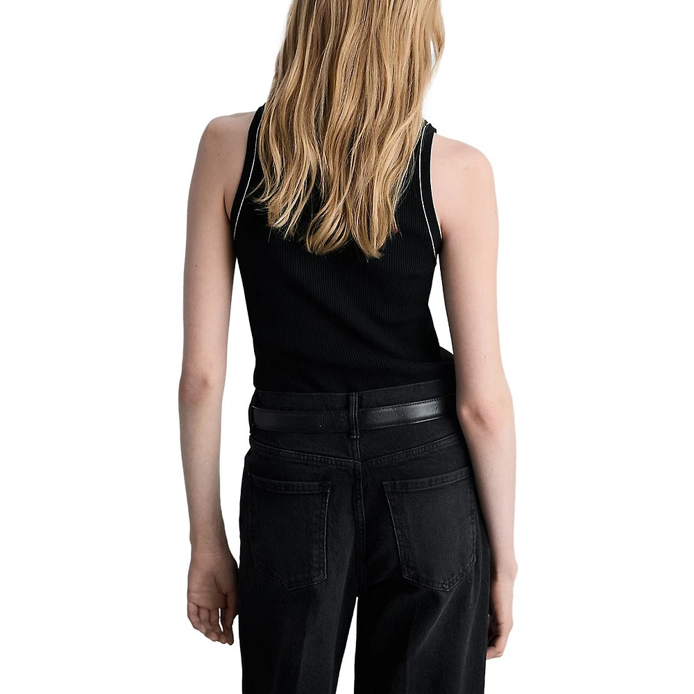 Rib-Knit Tank Top