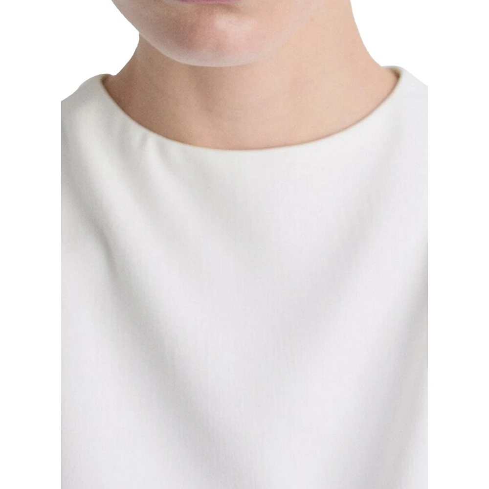 Faux Wrap Shell Top
