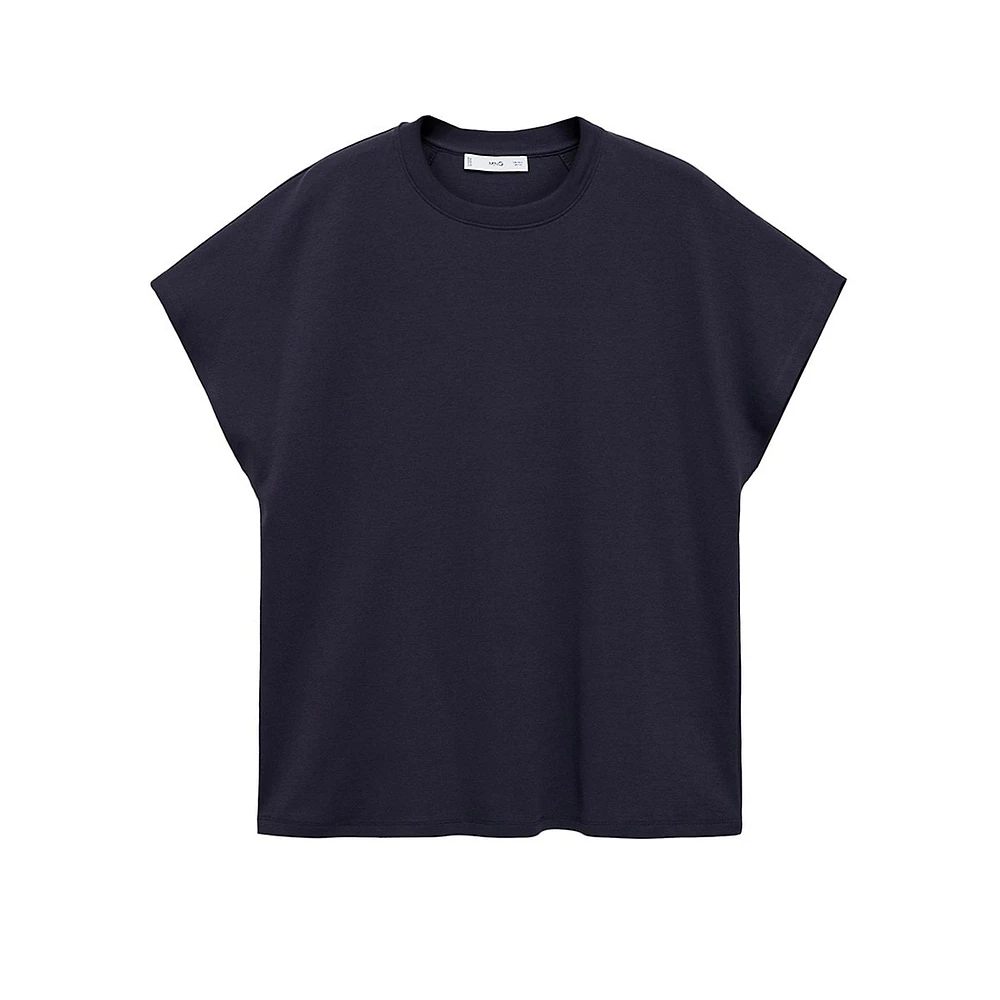 Cotton Crewneck T-Shirt
