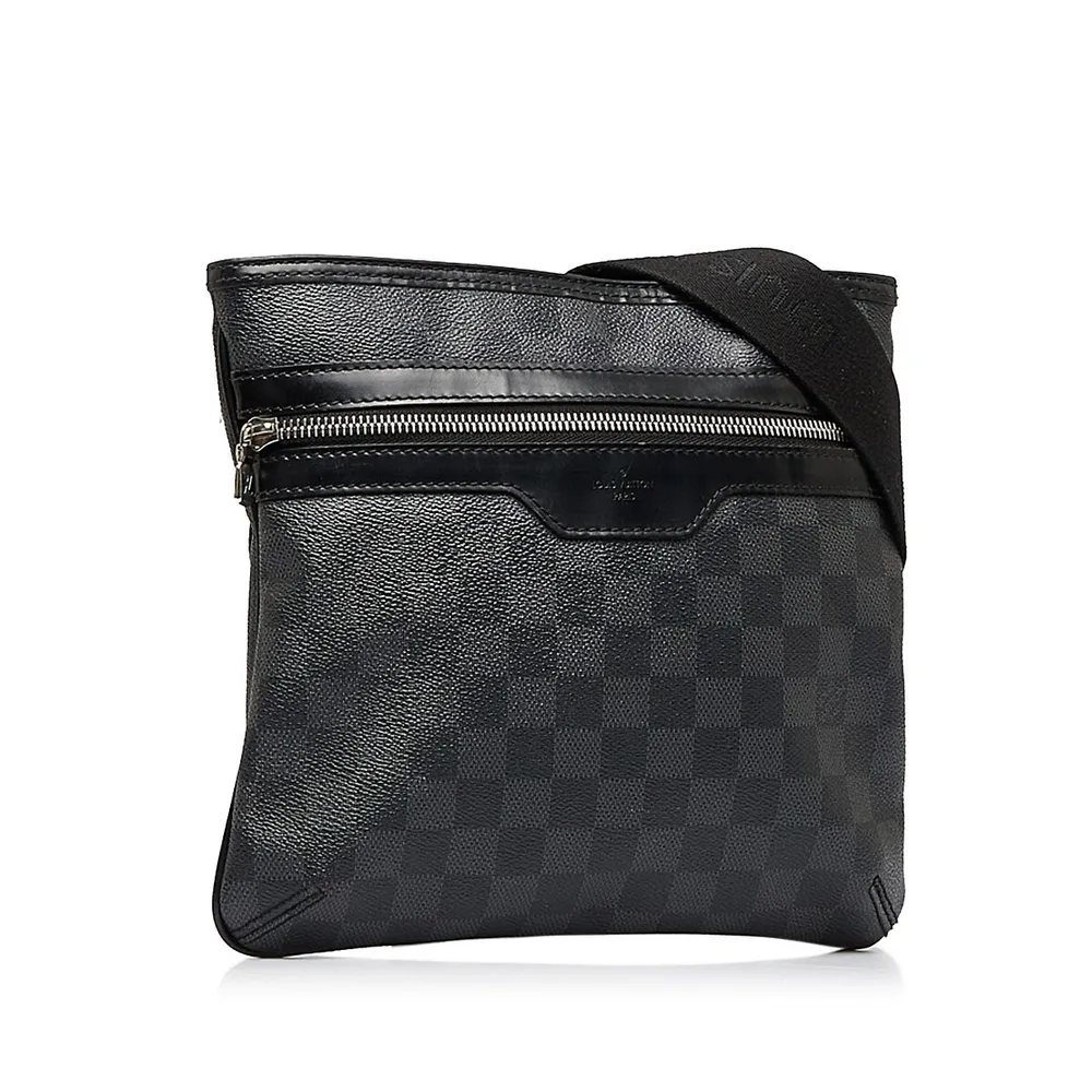 Black Louis Vuitton Damier Graphite Poche-Documents Portfolio