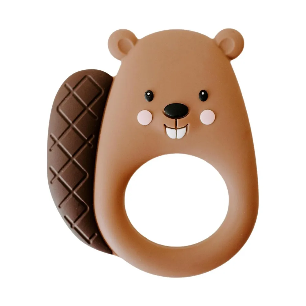 Beaver Silicone Teether