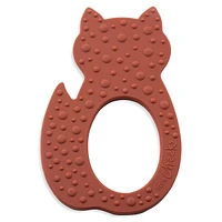 Fox Silicone Teether & Pacifier Clip