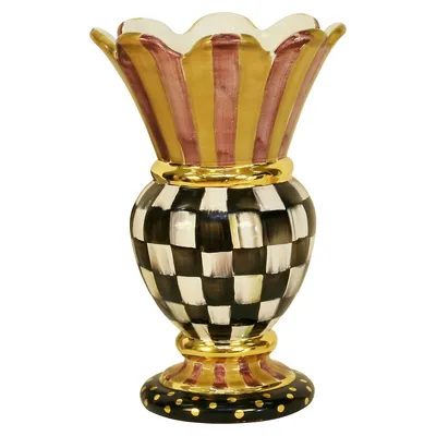Magnifique vase Courtly Check