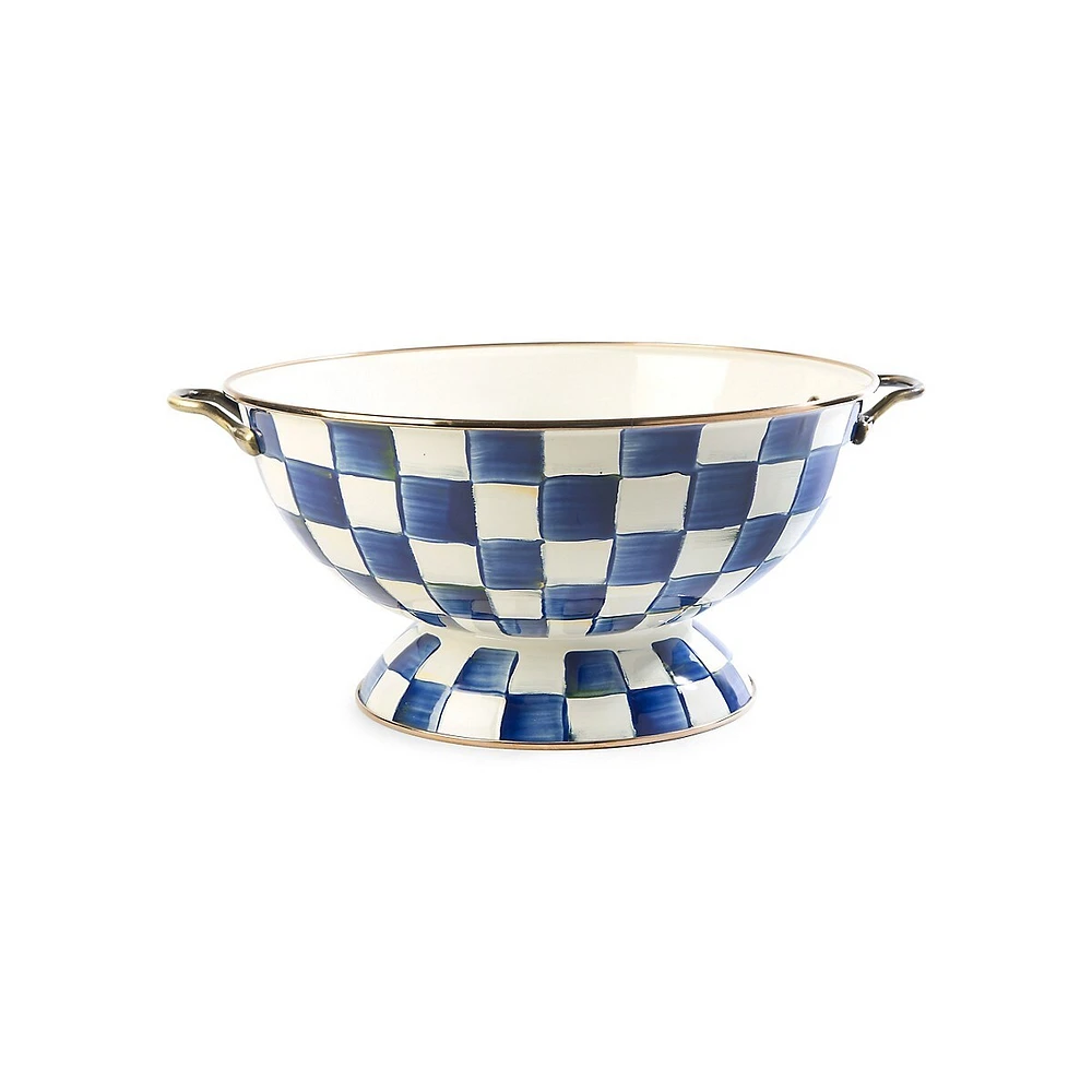 Royal Check Enamel Everything Bowl