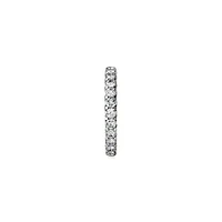 14K White Gold & 1 CT. T.W. Created Moissanite Eternity Band