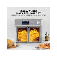 Friteuse numérique à air chaud en acier inoxydable Maxx 26 QT, AFO 46045 SS