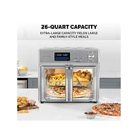 Friteuse numérique à air chaud en acier inoxydable Maxx 26 QT, AFO 46045 SS