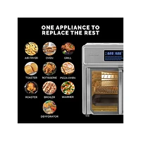 Friteuse numérique à air chaud en acier inoxydable Maxx 26 QT, AFO 46045 SS