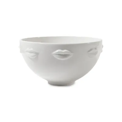 Muse Lips Porcelain Serving Bowl